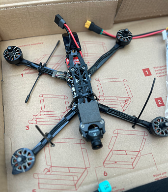 Квадрокоптера BattleFury FPV 7″ Квадрокоптера BattleFury FPV 7″