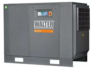 Винтовой компрессор с ременным приводом WALTER SK 15 SXP