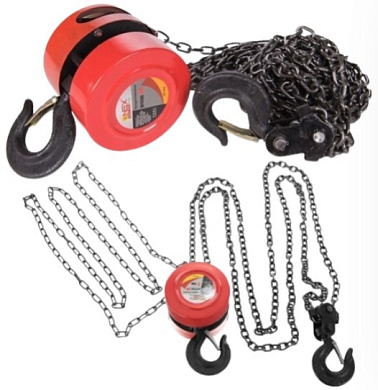Лебедка цепная ручная Boxer BX-7002 (1 т, 3 м)