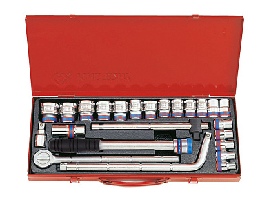 Набор головок  KING TONY 4524MR