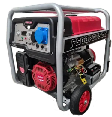 фото Бензиновый генератор FISKER FSGG7075CE Бензиновый генератор FISKER FSGG7075CE