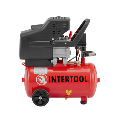 Компрессор поршневой 1-цилиндровый INTERTOOL PT-0020