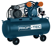 Компрессор масляный PROFI-TEC OC-100V2-3F (380В, 100 л, 2.2 кВт, 415 л/мин)