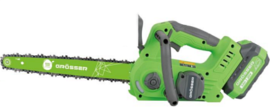 Аккумуляторная цепная пила Grosser GCS 121HS (1 АКБ)
