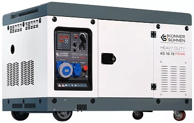 Дизельный генератор Konner&Sohnen KS 16-1E