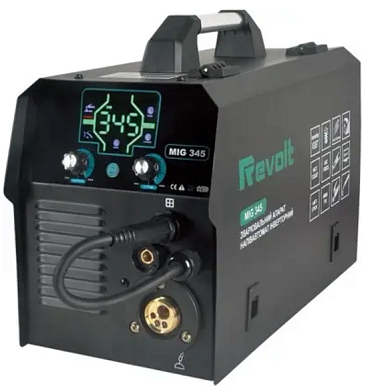 Сварочный инверторный полуавтомат MIG 345 LCD