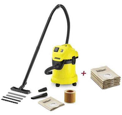 Профессиональный пылесос Karcher WD 3 P