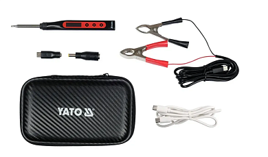 Портативный цифровой паяльник 65Вт USB YATO YT-82490