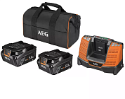 Набор зарядное устройство + аккумулятор AEG SETLL1850SHD (2 АКБ и ЗУ)