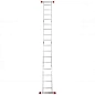 Лестница-трансформер алюминиевая Квітка (4х5 ступеней) (110-9405)