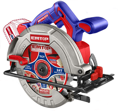 пила дисковая аккумуляторная emtop elcs18511 Пила дисковая аккумуляторная EMTOP ELCS18511