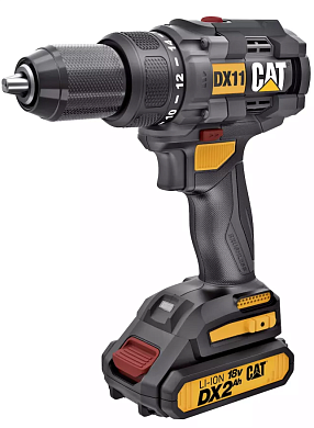 Аккумуляторный ударный дрель-шуруповерт CAT DX11