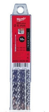 Milwaukee SDS+ Trade 8x210 (10шт) Бур