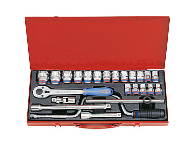 Набор головок 1/2" 24 ед. 6гр.