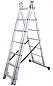 Алюминиевая трехсекционная лестница VIRASTAR TRIOMAX VTL037 (3x7 ступеней)