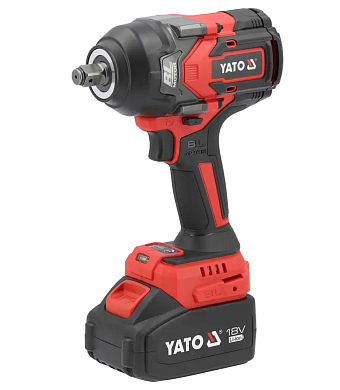 Ударный аккумуляторный гайковерт YATO YT-828071 (18В)