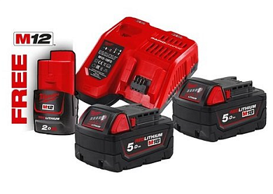 Энергокомплект MILWAUKEE M18 NRG-502 (4933459217)