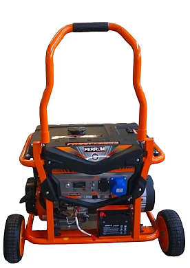 фото Генератор бензиновый 8 кВт FERRUM FRGG7780CE Генератор бензиновый 8 кВт FERRUM FRGG7780CE