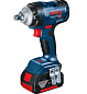 Аккумуляторный ударный гайковерт Bosch GDS 18V-400 Professional
