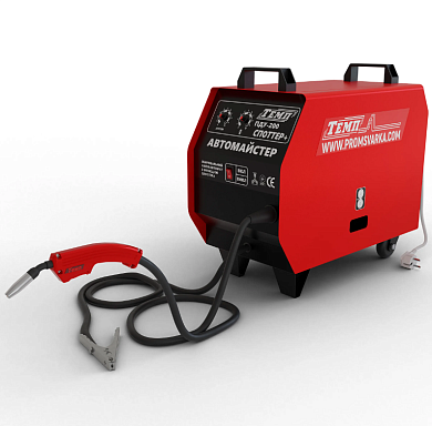 Сварочный полуавтомат с функцией споттера  ПДУ-200 «СПОТТЕР+» 200/4000А “ТЕМП”  (+фурнитура)