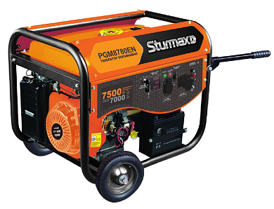 Бензиновый однофазный генератор Sturmax PGM8780EN