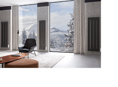 Вертикальный обогреватель Тепломакс, высота 1м, к-во секций 5