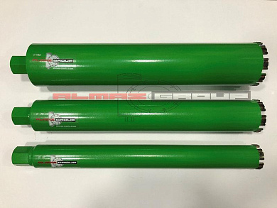 Алмазная коронка Almaz Group Ø 77 длина 500 мм сегмент Turbo-X