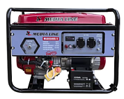 Бензиновый генератор AGT Media Line MLG6500E/2 (6 кВт)