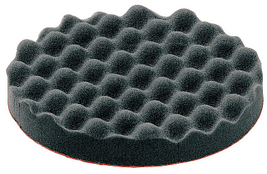 Milwaukee 4932373185  Губка полірувальна профільована 125мм м'яка, тонкопориста; полірування лакованих поверхонь.