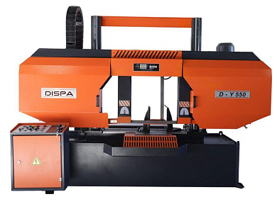 Полуавтоматическая двухколонная ленточная пила DISPA MAKINA D-Y 550