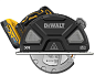 Пила дисковая по металлу аккумуляторная DeWALT DCS383H2