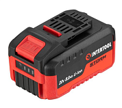 Аккумулятор INTERTOOL WT-0343 (20 В, литий-ион, 8.0 Ач)