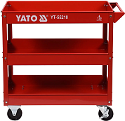 Передвижная трехуровневая тележка для инструмента YATO YT-55210