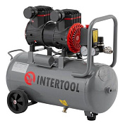 Компрессор безмасляный INTERTOOL PT-0033 (24 л, 8 атм, 250 л/мин)