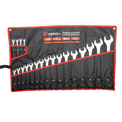 Набор ключей комбинированных INTERTOOL HT-1253
