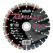 Круг алмазный отрезной PDTools ASPHALT PRO 1A1RSS 230 для ручного инструмента