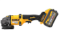 Болгарка аккумуляторная бесщёточная DeWALT DCG418SHDX2