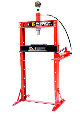 Пресс гидравлический GTM TY20005 (20т, с манометром)