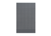 Панель перфорированная серая задняя под верстак 615 x 25 x 1052