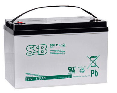 Аккумулятор SSB AGM SBL110-12