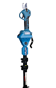 Аккумуляторный секатор PROFI-TEC PES20BL + удлинитель PUEC20 (2×PT2020MP (2.0 Ач), ЗУ)