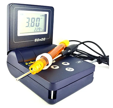 рН-метр EZODO PP-203 с выносным электродом и термодатчиком