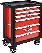 Сервисная тележка на колёсах с выдвижными ящиками YATO YT-55299