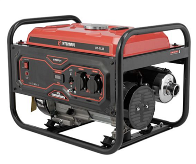 Генератор бензиновый/газовый STORM INTERTOOL DT-1133 (2.8/3 кВт, 220 В)