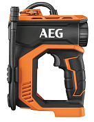 фото Компрессор автомобильный аккумуляторный AEG BK18C-0 (каркас) Компрессор автомобильный аккумуляторный AEG BK18C-0 (каркас)