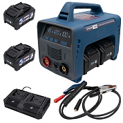 картинка аккумуляторный сварочный аппарат pcwm16040 x-max power (2×pt4080xm (8.0 aч), зарядное устройство) Аккумуляторный сварочный аппарат PCWM16040 X-MAX Power (2×PT4080XM (8.0 Aч), зарядное устройство)