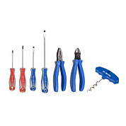 картинка набор пассатижей, бокорезов и отверток, 6 предметов, в комплекте штопор для бутылок p90006 Набор пассатижей, бокорезов и отверток, 6 предметов, в комплекте штопор для бутылок P90006